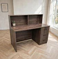 Mueble de Recepción Europa MDF Natural con 3 Gavetas - Miniatura 5
