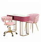 Set Manicura Profesional Mesa, Poltrona y Silla con Ruedas de Felpa - Miniatura 13