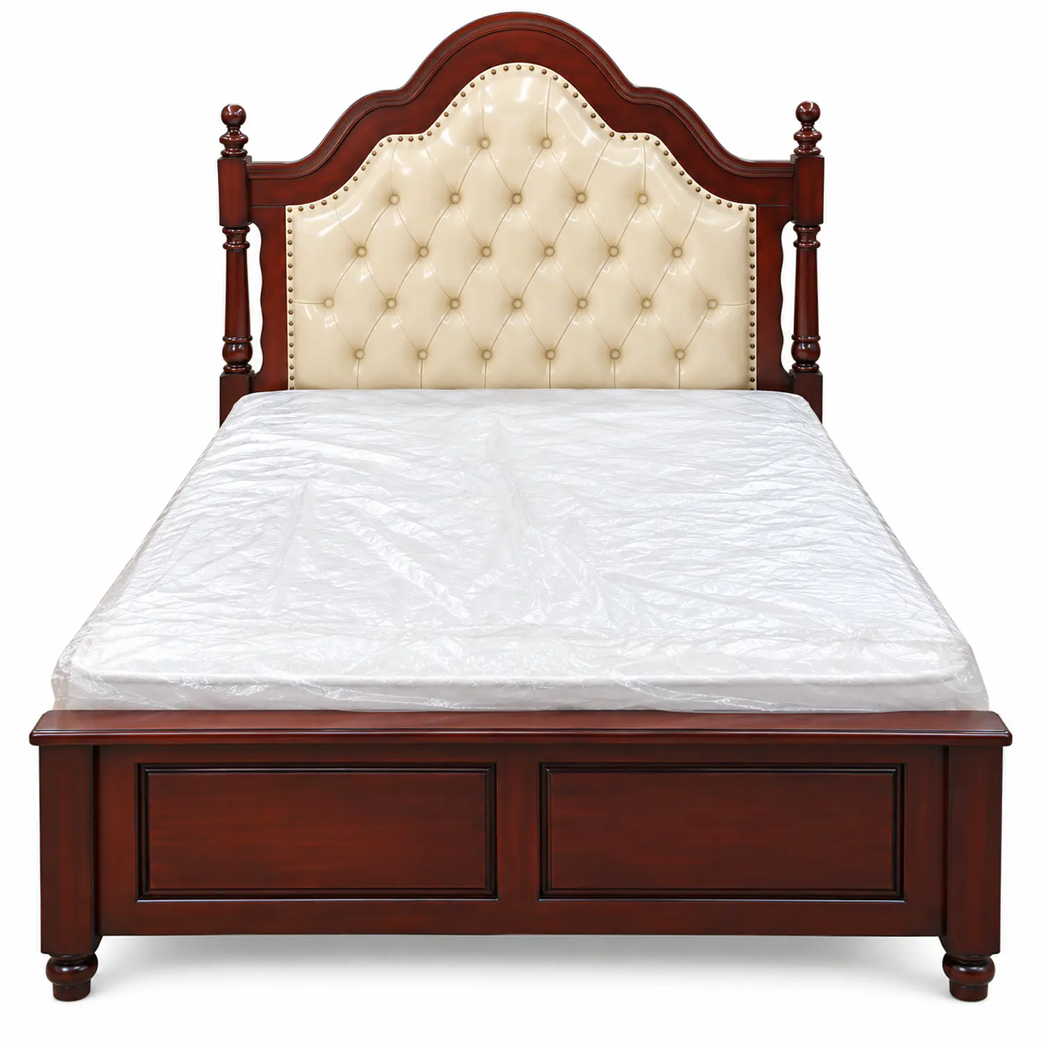 Cama de Madera Capitonné Clásica Elegante Canterbury 3
