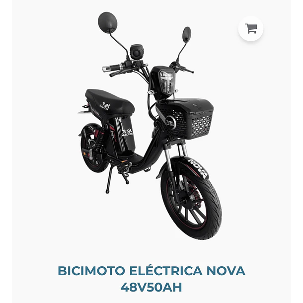 Bici Moto Eléctrica Nova 48v50Ah
