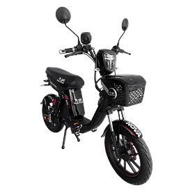 Bicimoto Eléctrica Halcon Nova ( Mas de 5 Unidades ) - Negro