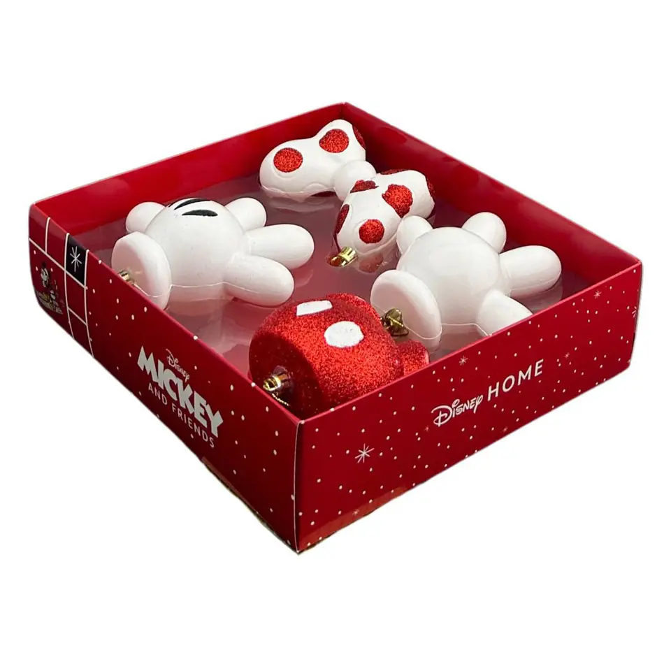 Conjunto de 4 Enfeites Mickey 1