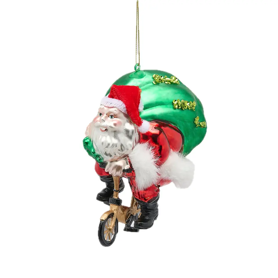 Pai Natal de Bicicleta 1