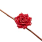 Rosa Vermelha 11cm com Clip - Thumbnail 1