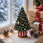 Caixa de Música Árvore de Natal 22cm - Thumbnail 2