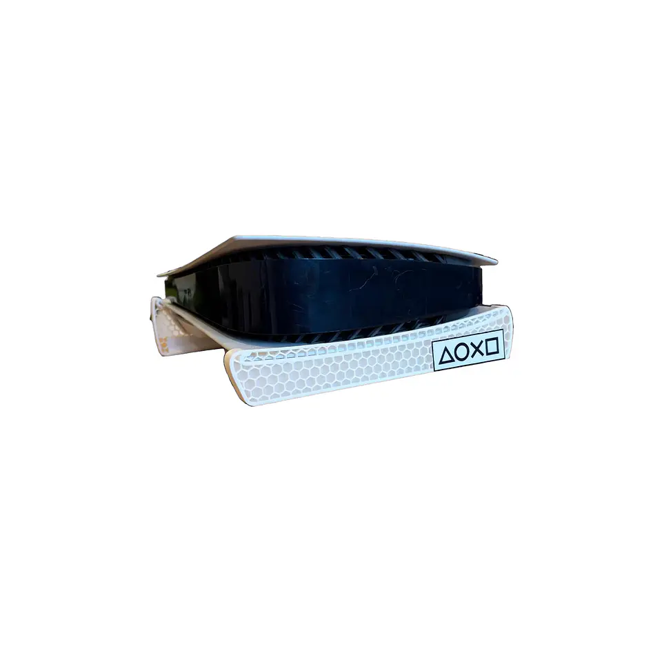 Soporte Horizontal Ps5 Fat Con Disco Y Sin Disco 1