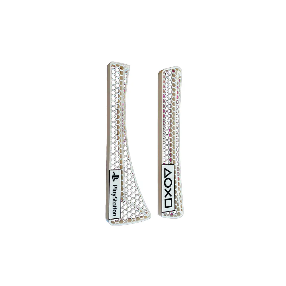 Soporte Horizontal Ps5 Fat Con Disco Y Sin Disco 3