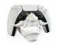 Soporte Oni Blanco para Control PS5 / Xbox - Máscara Demonio Japonesa 3D - Miniatura 2
