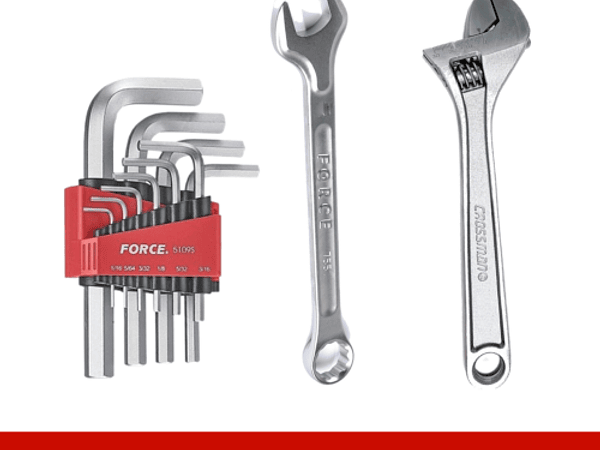 Guía completa de llaves manuales: Allen, combinadas, punta, corona y más