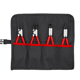 Juego de 4 Alicates para Seguros Internos y Externos Knipex (001956) | Herramientas Profesionales