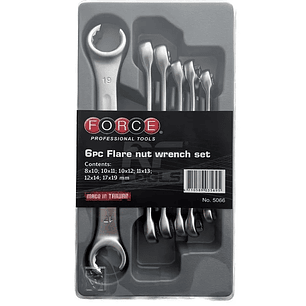 Juego de Llaves Nipleras Force 5066 - Herramienta Profesional 8-19 mm