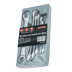 Juego de Llaves Nipleras Force 5066S – Doble Corona de 5/16