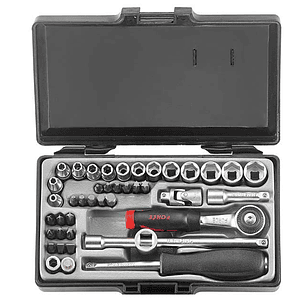 Juego de Dados 1/4” 42 Piezas – Force 2421 – Profesional y Compacto