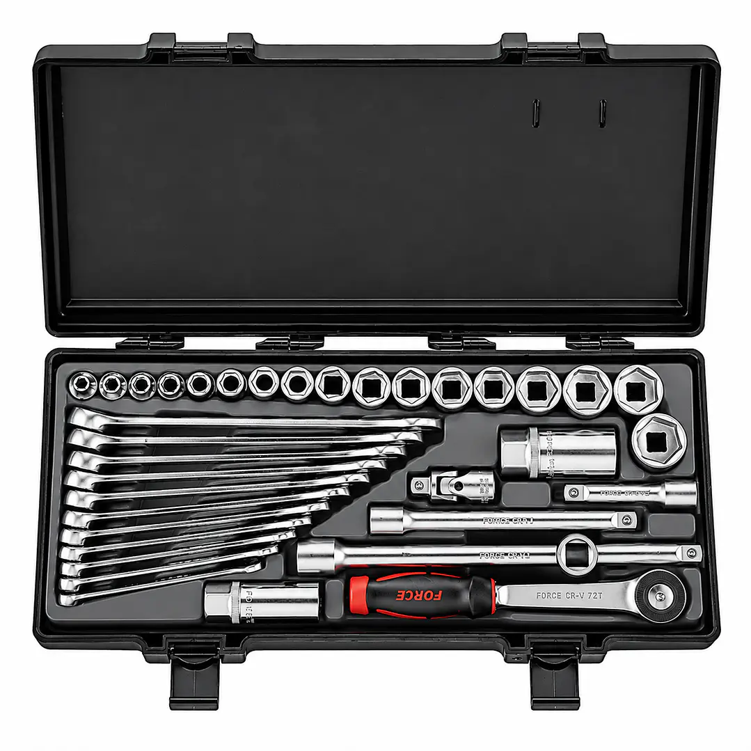 Juego de Dados y Llaves Combinadas FORCE 3361 3/8