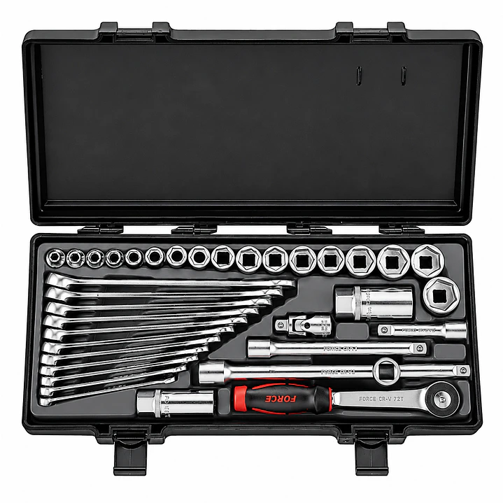Juego de Dados y Llaves Combinadas FORCE 3361 3/8