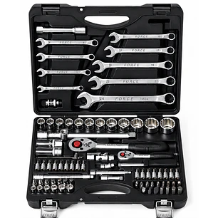Juego de Dados y Llaves FORCE 4821-9 1/4