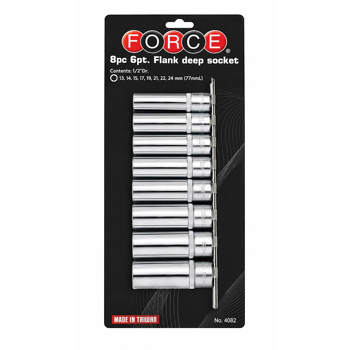 Juego de Dados Largos FORCE 4082 1/2