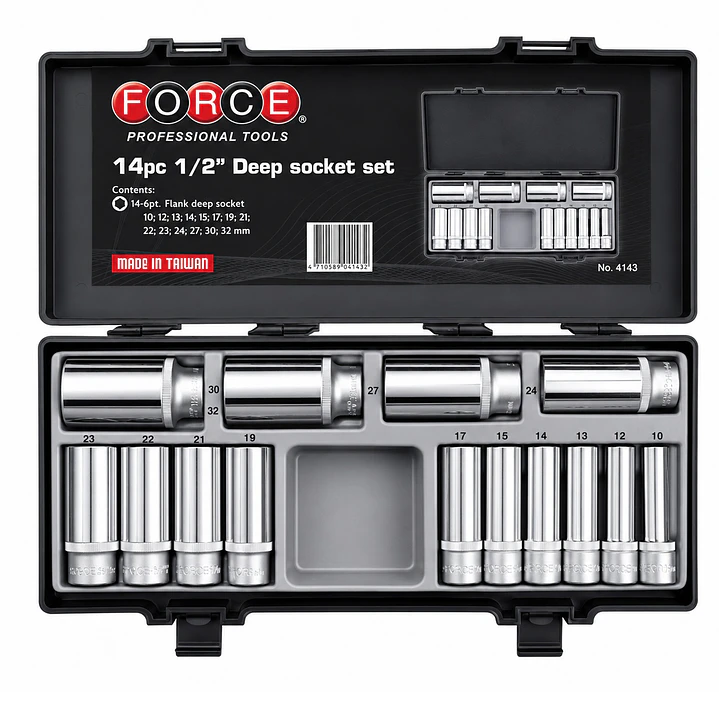 Juego de Dados Largos FORCE 4143 1/2