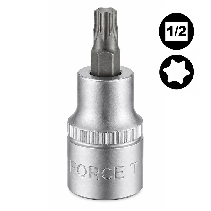 Dado Torx Corto FORCE 1/2