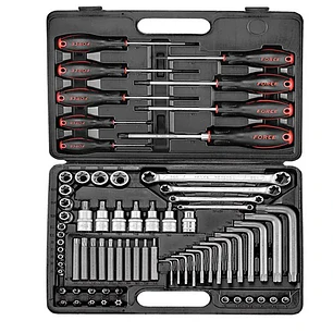 Juego de Dados y Llaves Torx FORCE 4731 – 73 Piezas