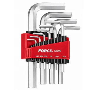 Juego de Llaves Allen FORCE 5109S – 10 Piezas 1/16