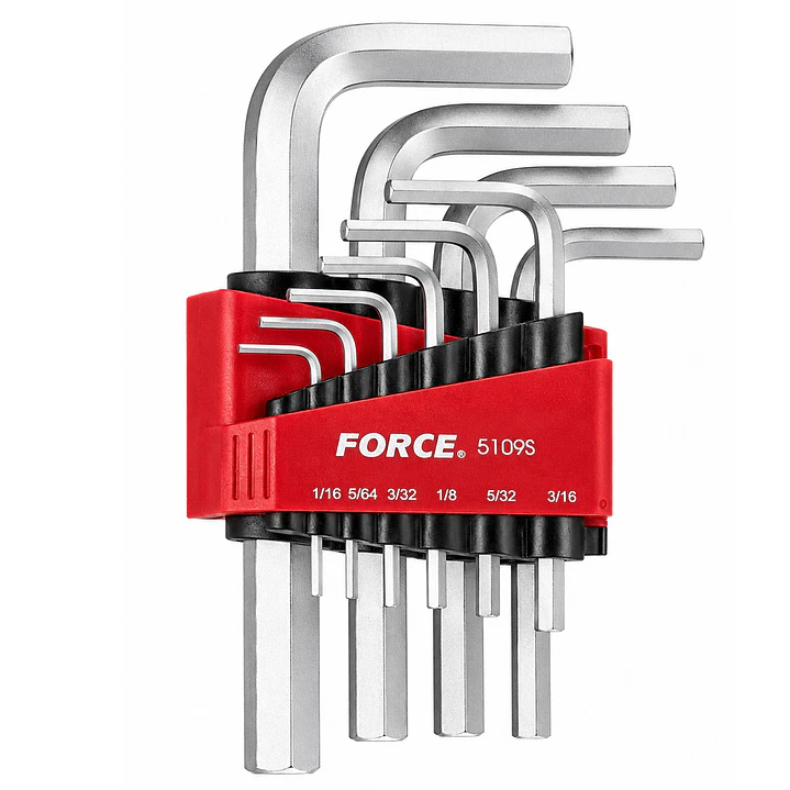 Juego de Llaves Allen FORCE 5109S – 10 Piezas 1/16