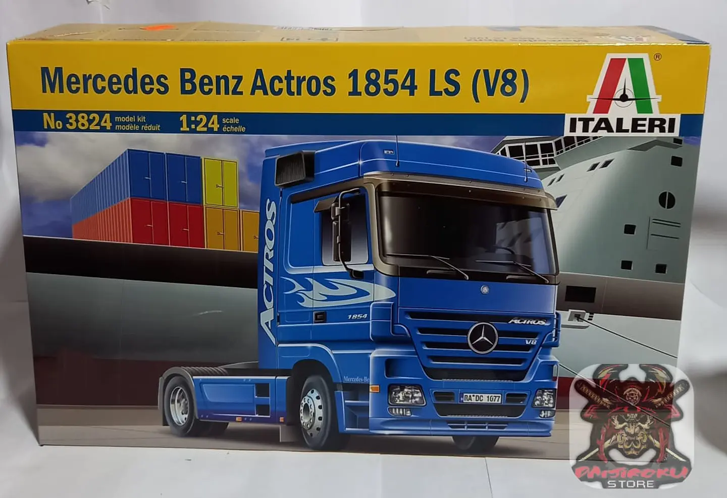Italeri Model Kit: Mercedes-Benz Actros 1854 LS V8 (Escala 1/24) 1