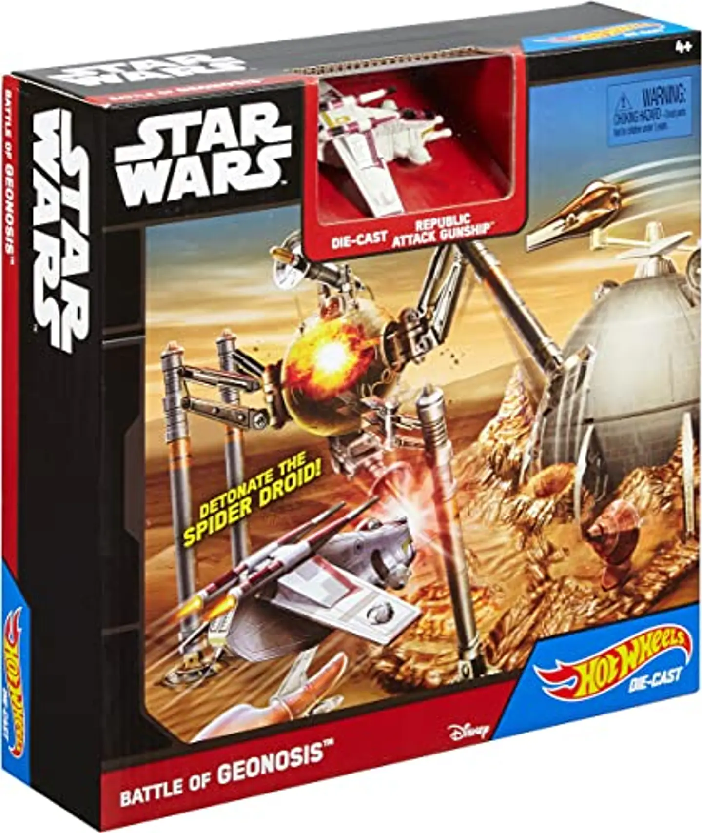 Hot Wheels Star Wars Starship Battle of Geonosis Play Set by Hot Wheels 1