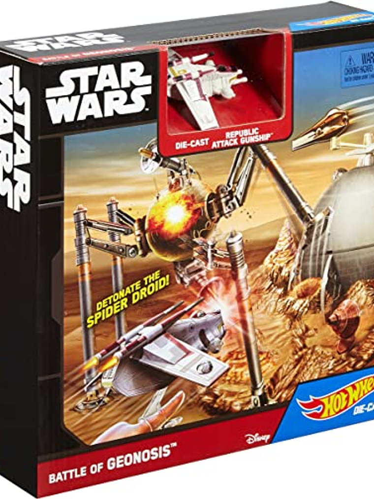 Hot Wheels Star Wars Starship Battle of Geonosis Play Set by Hot Wheels 1