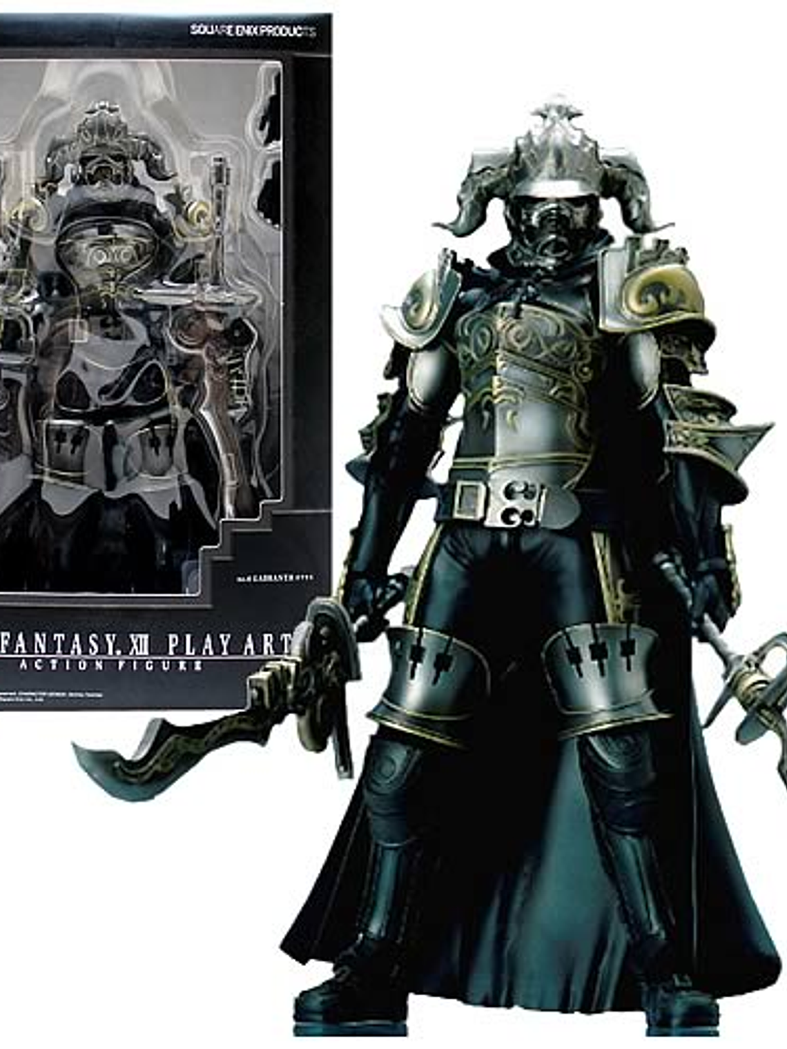 Final Fantasy XII Judge Master Gabranth Figura de acción PlayArts 1