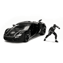 Black panther and lykan Hypersport