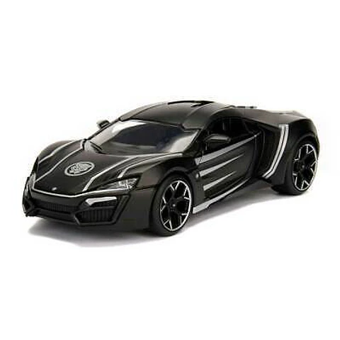 Black panther and lykan Hypersport