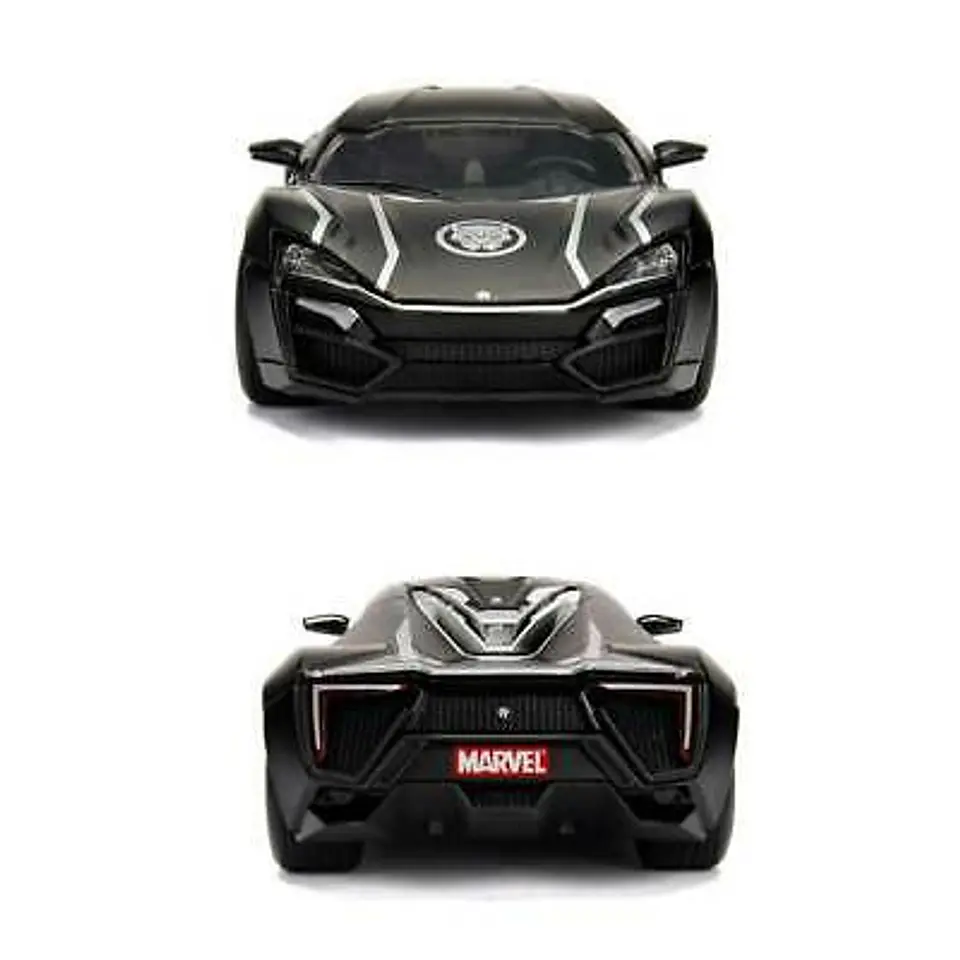Black panther and lykan Hypersport 3