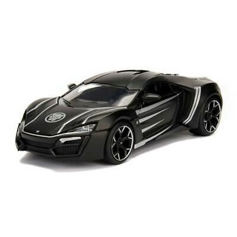 Black panther and lykan Hypersport 4