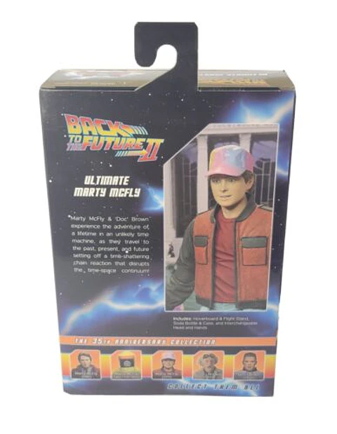 NECA - Figura de acción Back to The Future 2 Marty McFly Ultimate 7