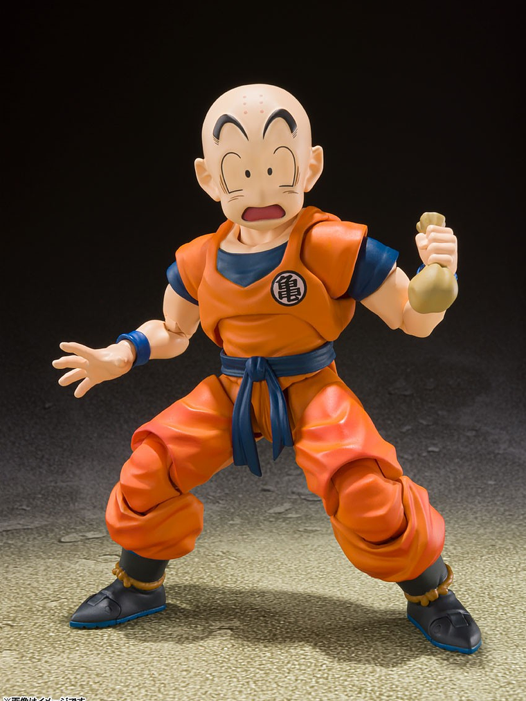 Bandai Spirits de Dragon Ball Z S.H. Figuarts Krillin Earth's Stongest Man 1