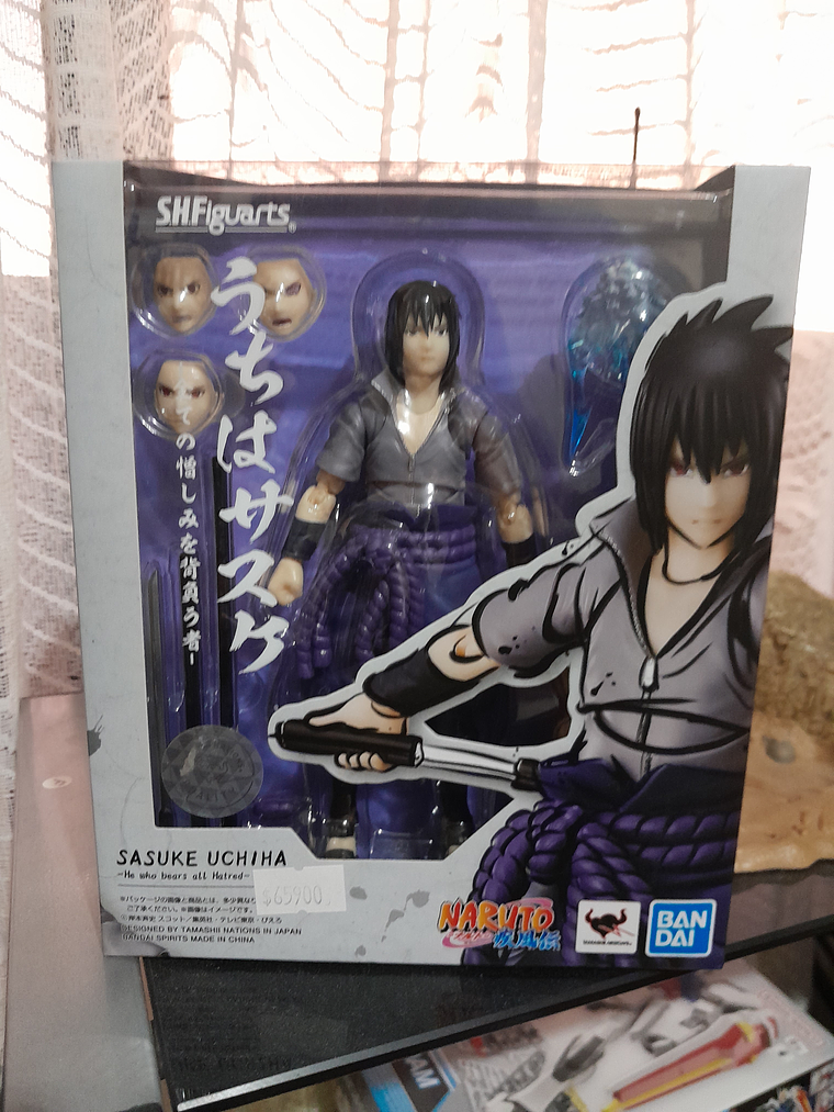 Sasuke Uchiha ShFiguarts Naruto Tamashi Nations 2