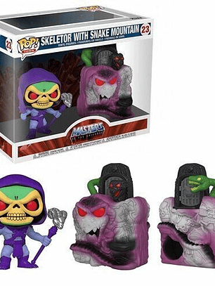 Funko Pop Town Masters Of The Universe Skeletor With Snake Mountain N°23