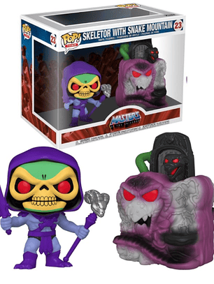 Funko Pop Town Masters Of The Universe Skeletor With Snake Mountain N°23