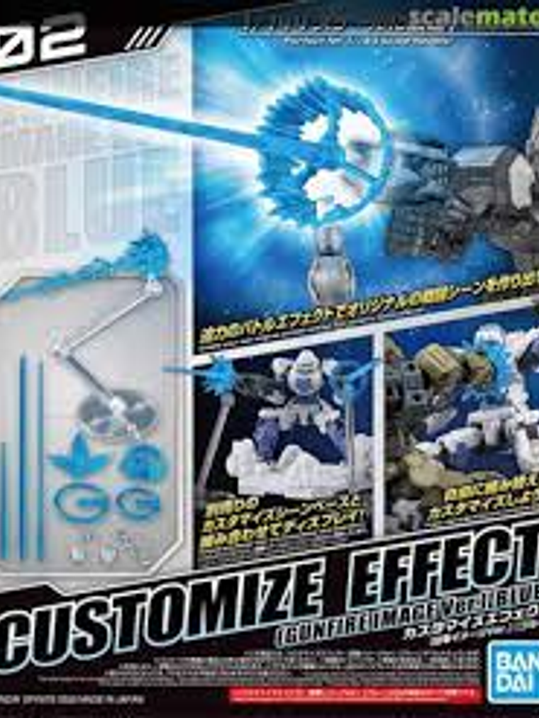 Customize efect base (gun Fire Image) Ver Blue 1