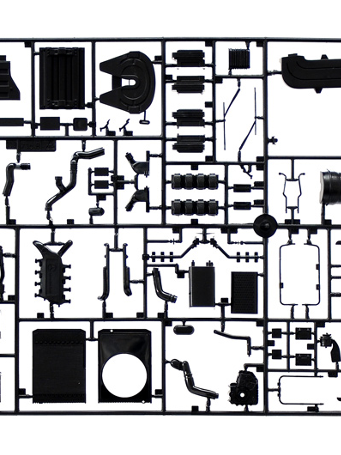 Mercedes Benz Actros 1854 LS V8 Italeri Model Kit # 3824 2