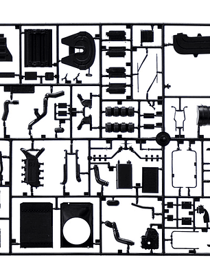 Mercedes Benz Actros 1854 LS V8 Italeri Model Kit # 3824
