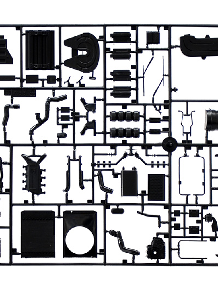 Mercedes Benz Actros 1854 LS V8 Italeri Model Kit # 3824 2