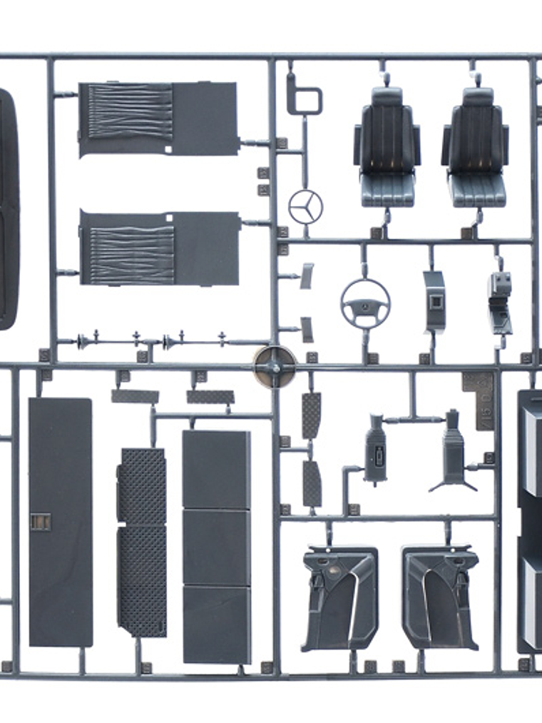 Mercedes Benz Actros 1854 LS V8 Italeri Model Kit # 3824 3