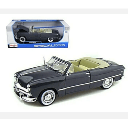 Maisto 1949 Ford Convertible Car Model, Gris
