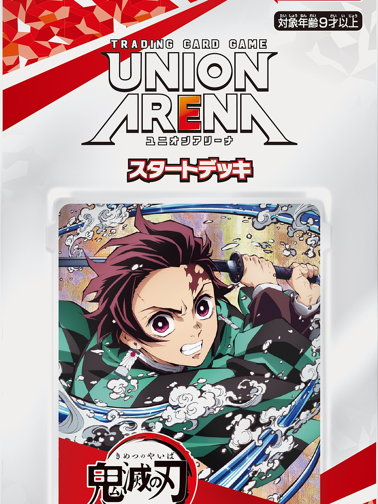 BANDAI Union Arena Starter Deck Demon Slayer Kimetsu No Yaiba OFICIAL DE JAPÓN 1