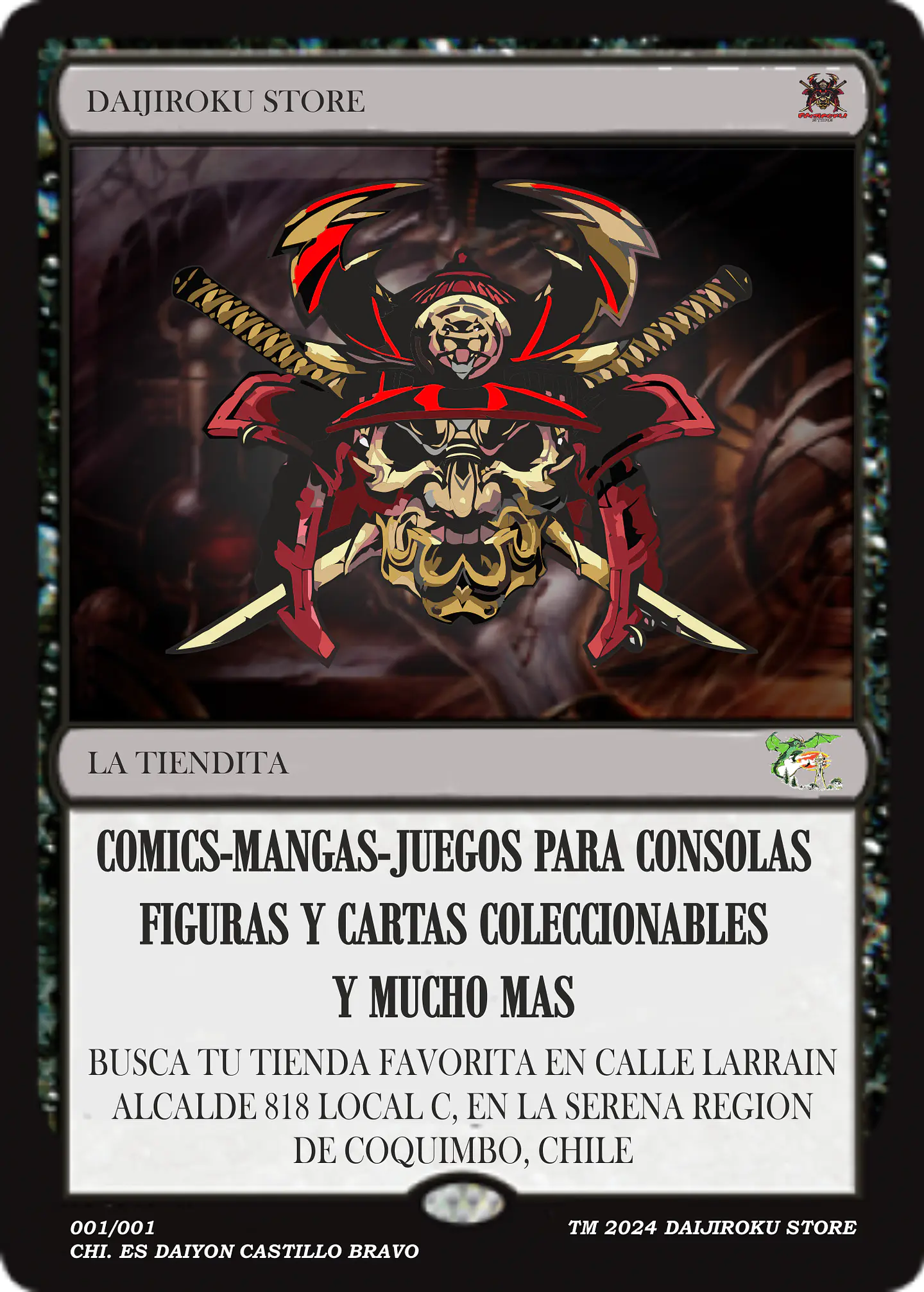 Tarjeta descuento Daijiroku 1