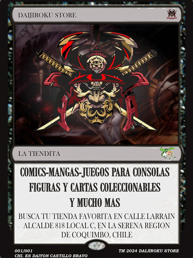 Tarjeta descuento Daijiroku 1