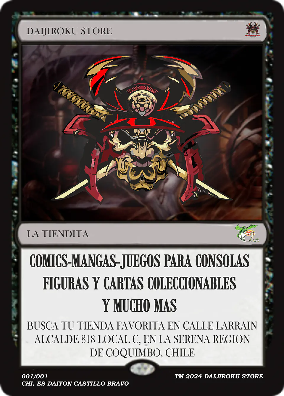 Tarjeta descuento Daijiroku 1