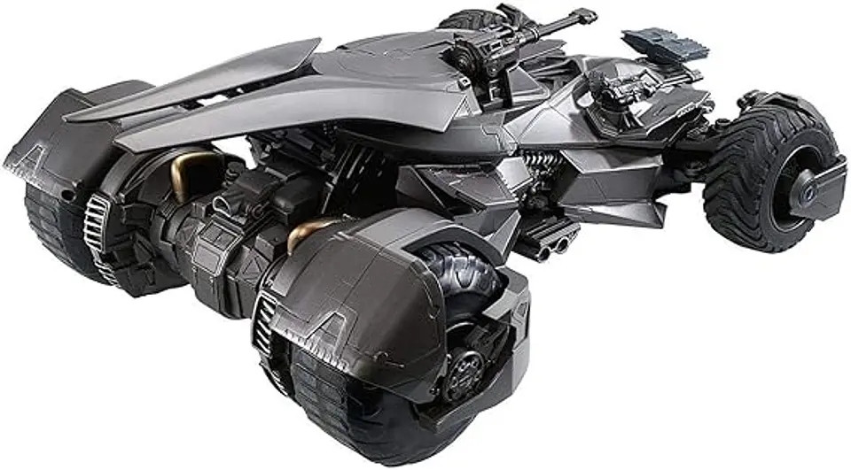 Mattel Ultimate Justice League Batmobile Vehicle and Figure FKM40  3
